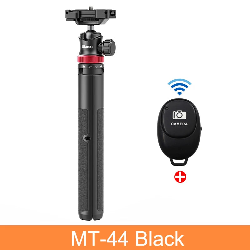 TRIPOD MT-44 Tripods Smartphone Vlog Tripods with Cold Shoe Phone Mount Holder for Mobile Tripod Camera Portable SLR