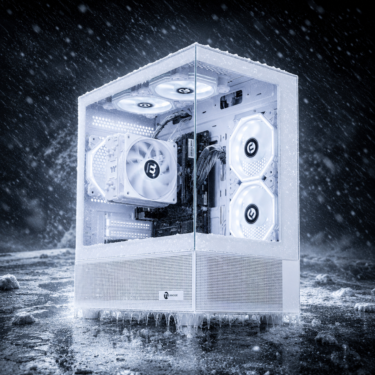 Gaming PC custom White