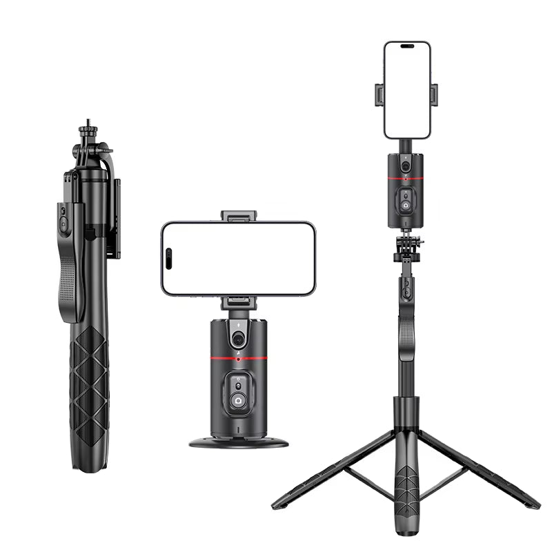 Auto Face Tracking Phone Holder Gimbal Stabilizer for Phone Shooting Holder 360 Rotary Live Vlog Video Recording Selfie Stick